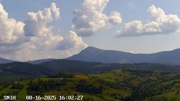 Jasinia 16 sierpień 2025 rok, 2025-08-16 16:00