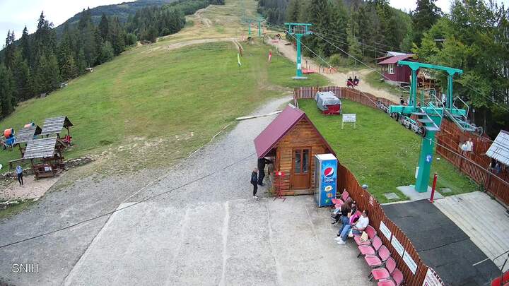 Pyłypeć — Wejście na wyciąg krzesełkowy