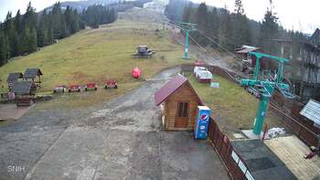 Wejście na wyciąg krzesełkowy