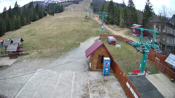 Wejście na wyciąg krzesełkowy