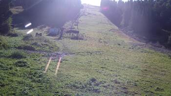Boarding of the first lift