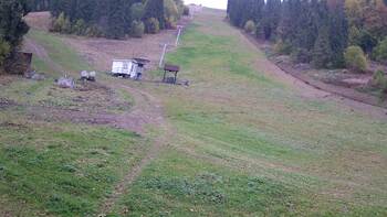 Boarding of the first lift