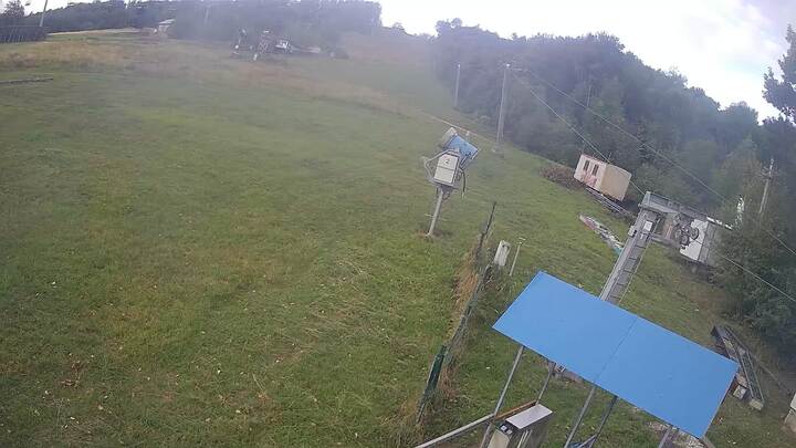 Bukowica — Widok na trasę wyciągu «Doppelmayr»