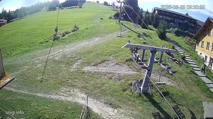 Izki — Widok na trasę