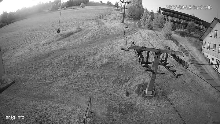 Izki — View of the slope