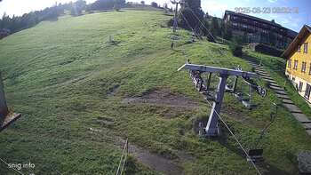 View of the slope