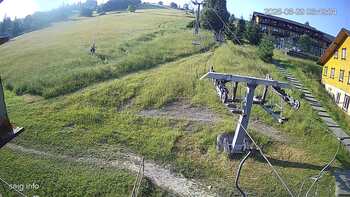 View of the slope