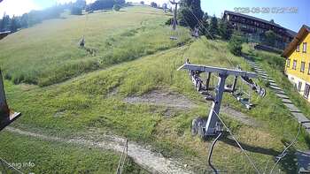 View of the slope