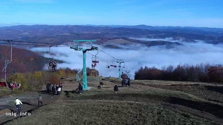 Пилипець — Верхня станція крісельного витягу 