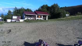 Upper chairlift station