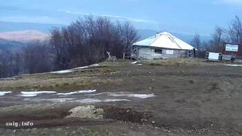 Widok na stację górną wyciągu krzesełkowego