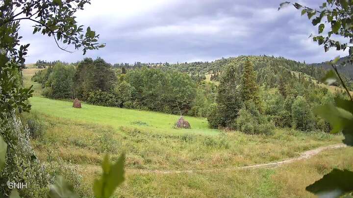 Beskid — Widok na trasę