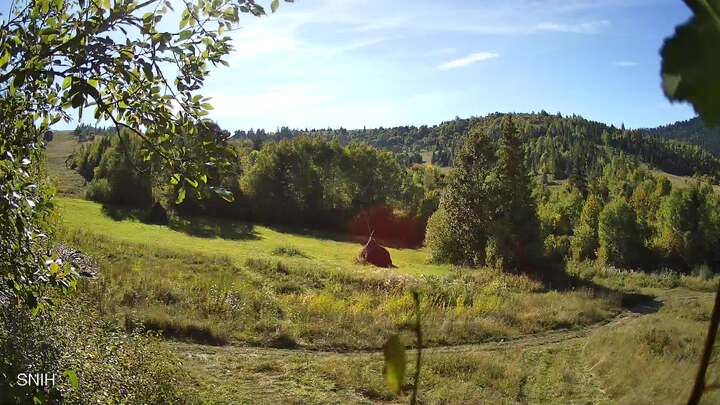 Beskid — Widok na trasę