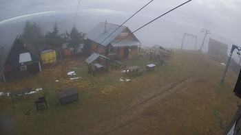 Szczyt, widok na wyciąg centralny