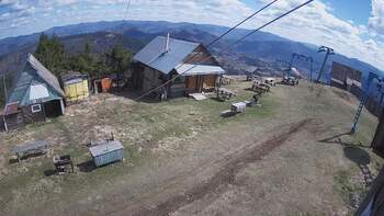 Peak, view of the central lift