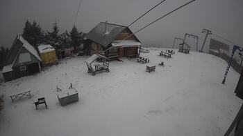 Peak, view of the central lift