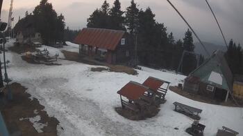 Szczyt, widok na wyciąg północny