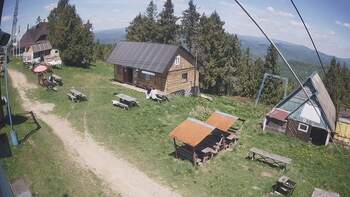 Top view of the north elevation
