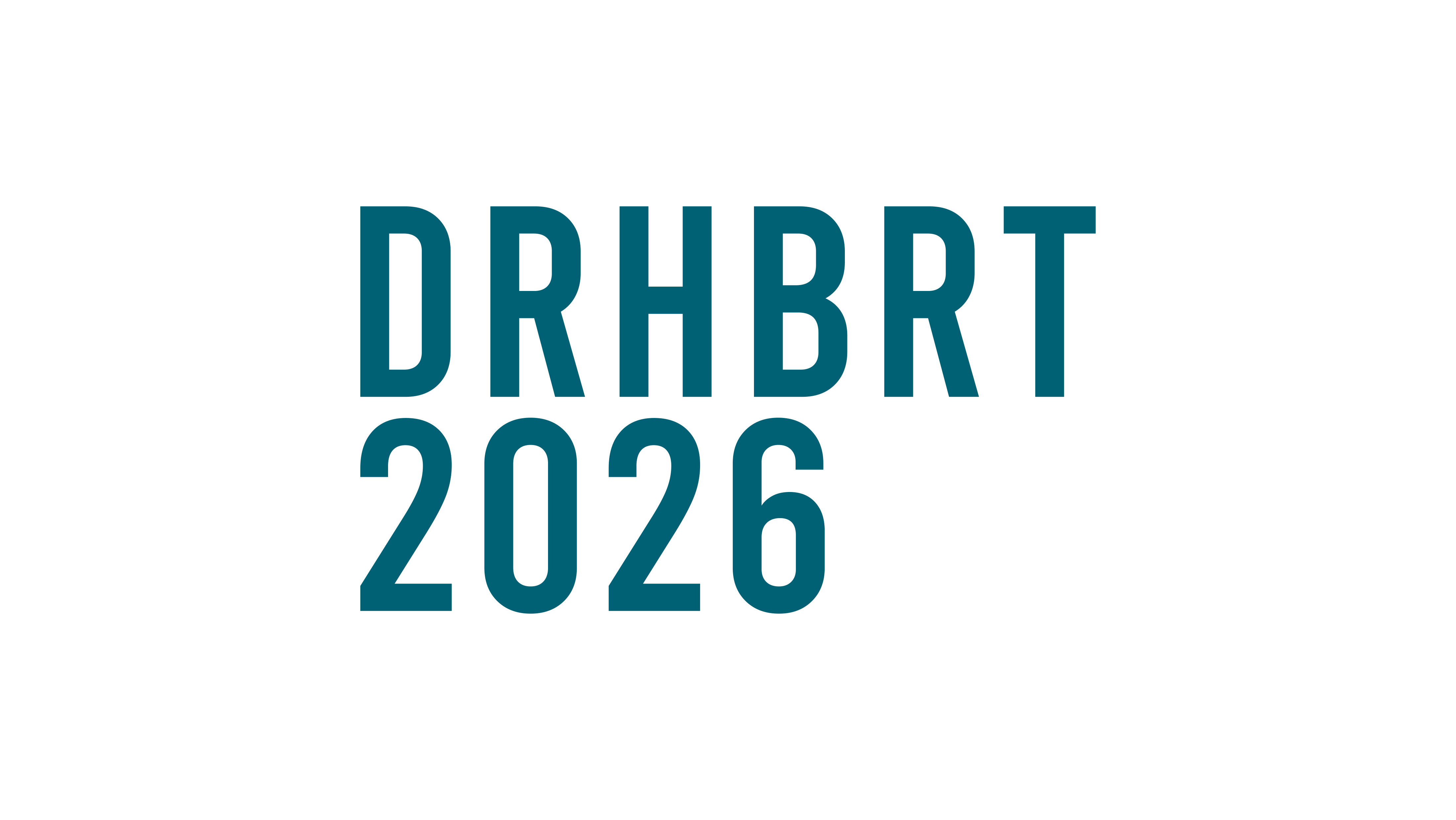 Чоловіча футболка DRHBRT 2026 (синій принт) — фото 2